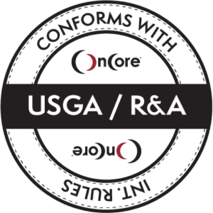 OnCore Golf conforms with USGA and R&A